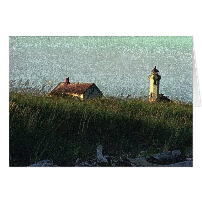 Aquarelle sur la plage (Devant horizontal)