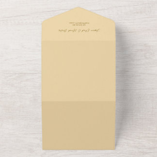 Aquarelle toscane Destination Mariage Invitation