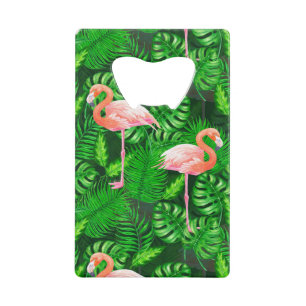 Aquarelle tropicale Flamant rose