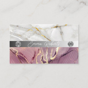 Aquarelle unique Carte de visite moderne