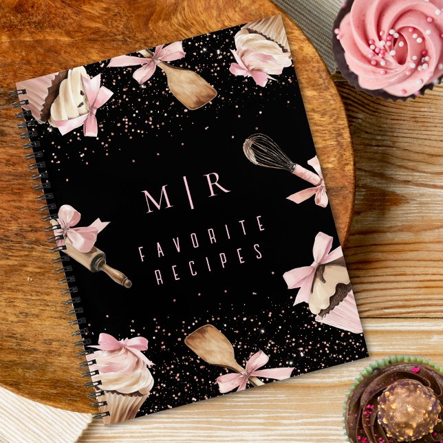 Aquarelle Ustensiles Rose & Cahier Cupcake (Créateur téléchargé)