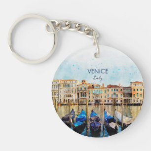 Aquarelle VENEZIA VENICE - Italie souvenir de voya