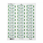 Aquarelle vert palmier tropical feuille mariage