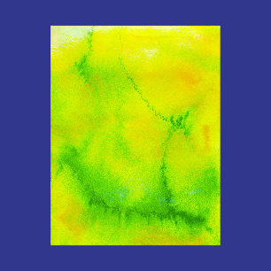 Aquarelle verte et jaune Papier Abstrait pour albu
