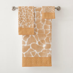 Aquarelle Vintage de la peau de girafe
