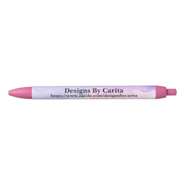 Aquarelle vintage Stylo promotionnel personnalisé (Devant)