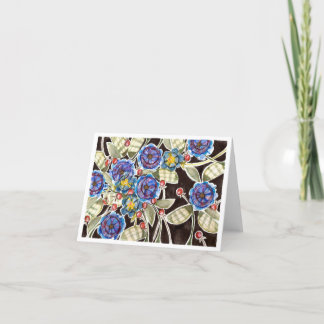 AquarelleFloral Folal Art Carte pour notes