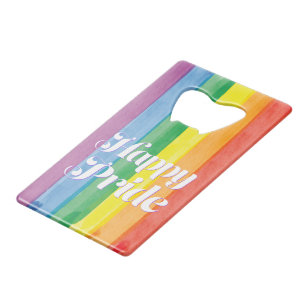 Aquarelles Happy Pride Arc-en-ciel