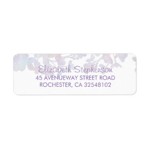 Aquarelles Lilac Mariage Floral