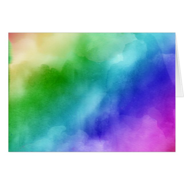Aquarelles Rainbow (Devant horizontal)