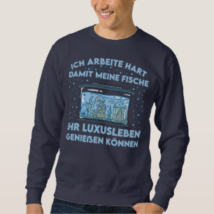 Aquarian aquarium ornamental fish gift sweatshirt