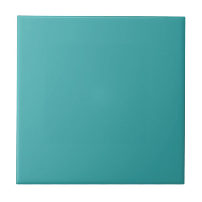 Aquarium Aqua Blue Square Kitchen and Bathroom Tile (Front)