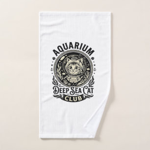 Aquarium Chat de mer profond Graphique de chat drô