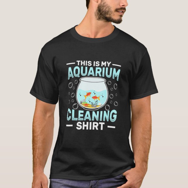Aquarium Cleaning - Aquarist T-Shirt (Front)