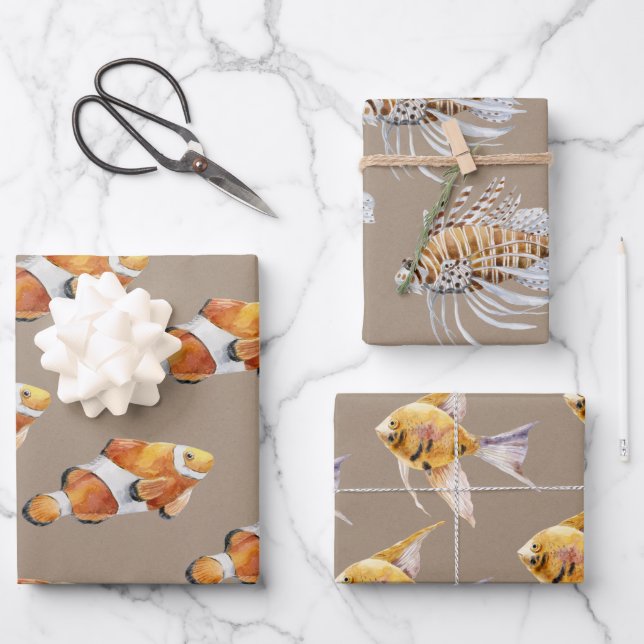 Aquarium couleur papier Kraft 4 (Recto)