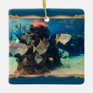 Aquarium Fish Ceramic Ornament