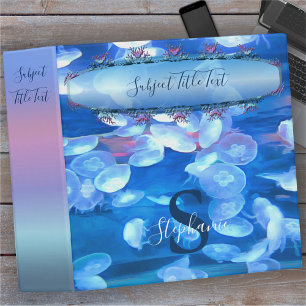 Aquarium Jellyfish 0925 Binder