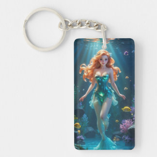 Aquarium keychain