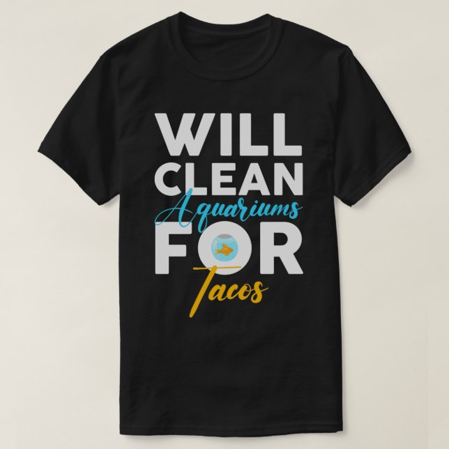 Aquarium Lover Gift 2 T-Shirt (Design Front)