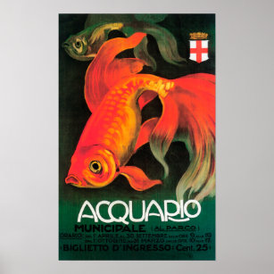 Aquarium & Municipal Park Promotional Poster
