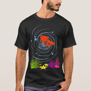 Aquarium Owner Goldfish Glass Aquaristic Fish T-Shirt