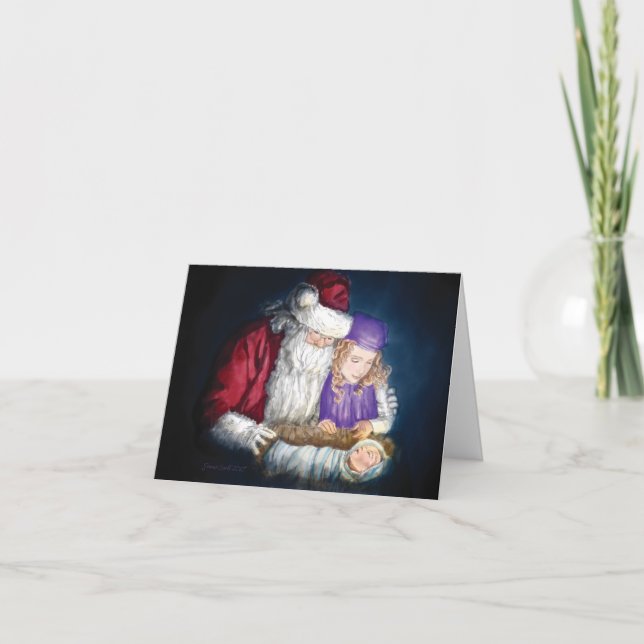 Aquarium populaire McBride et carte de Père Noël (Devant)