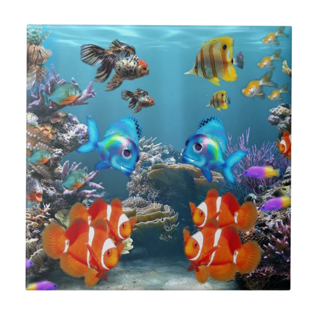 Aquarium Style Tile (Front)
