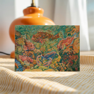 Aquarium Theo van Rysselberghe Card