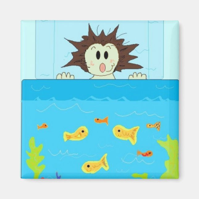 Aquarium View Magnet (Front)