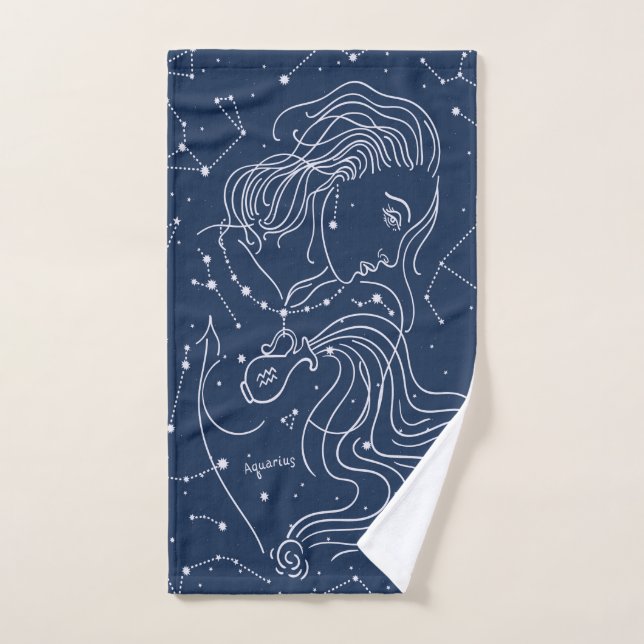 Aquarius (Serviette à main)
