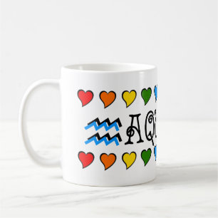 Aquarius 11oz. Mug de concepteur classique