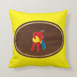 Aquarius 2008 throw pillow