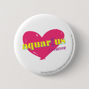 Aquarius 2 Inch Round Button