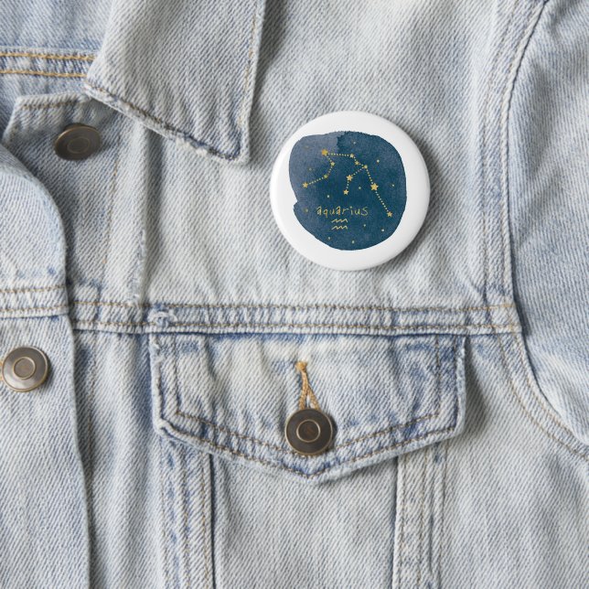 Aquarius 2 Inch Round Button (In Situ)