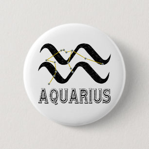 Aquarius 2 Inch Round Button
