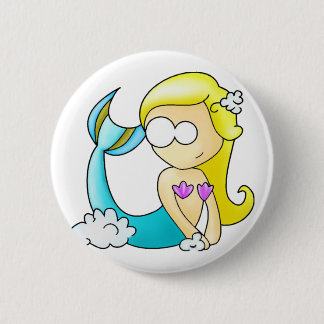Aquarius 2 Inch Round Button
