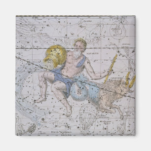 Aquarius and Capricorn, from 'A Celestial Atlas', Magnet
