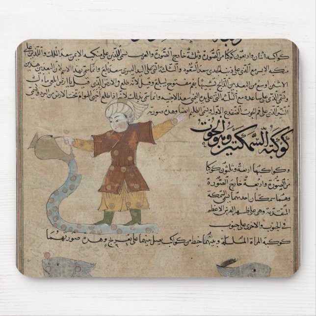 Aquarius and Pisces Mouse Pad (Front)