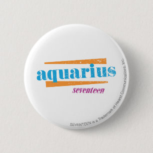 Aquarius Aqua 2 Inch Round Button