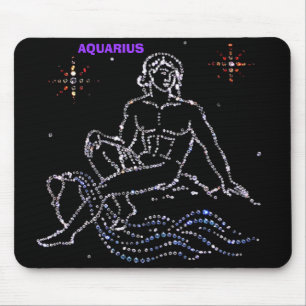 Aquarius Astrology Mousepad