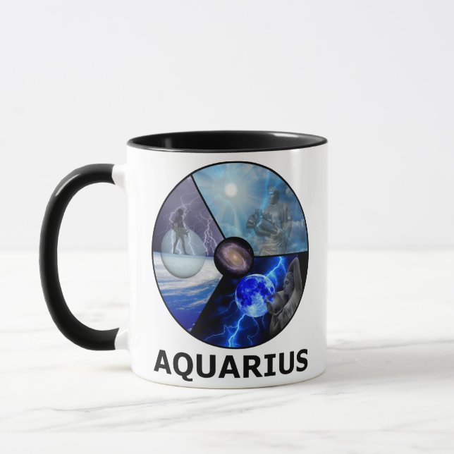 Aquarius - Astrology Mug (Gauche)