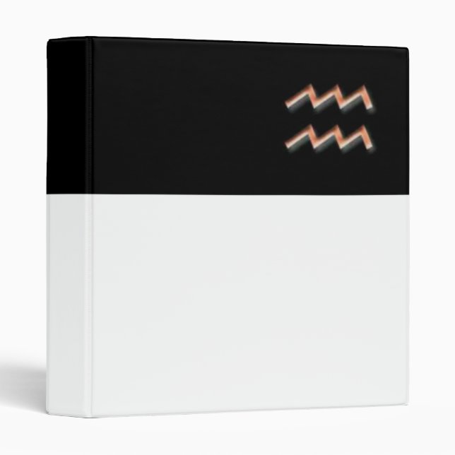 Aquarius Avery Binder (Front/Spine)
