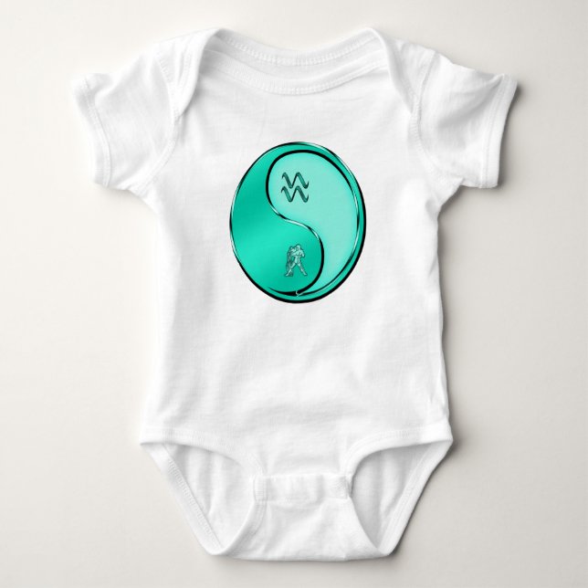 Aquarius Baby Bodysuit (Front)