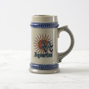 Aquarius Beer Stein