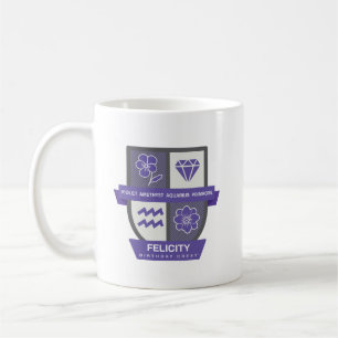 Aquarius Birthday Crest™ pour mug du 1er au 18 fév