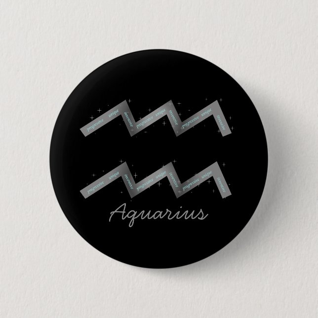 Aquarius Button (Front)