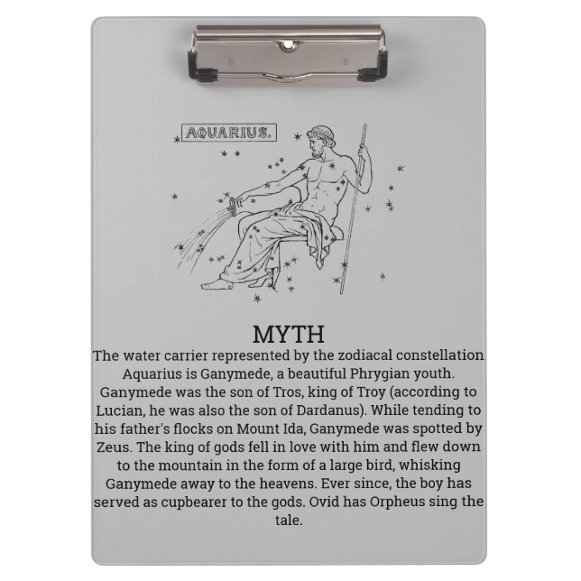 Aquarius Clipboard (Front)