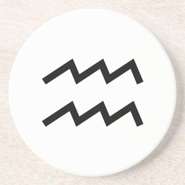 Aquarius Coaster (Front)