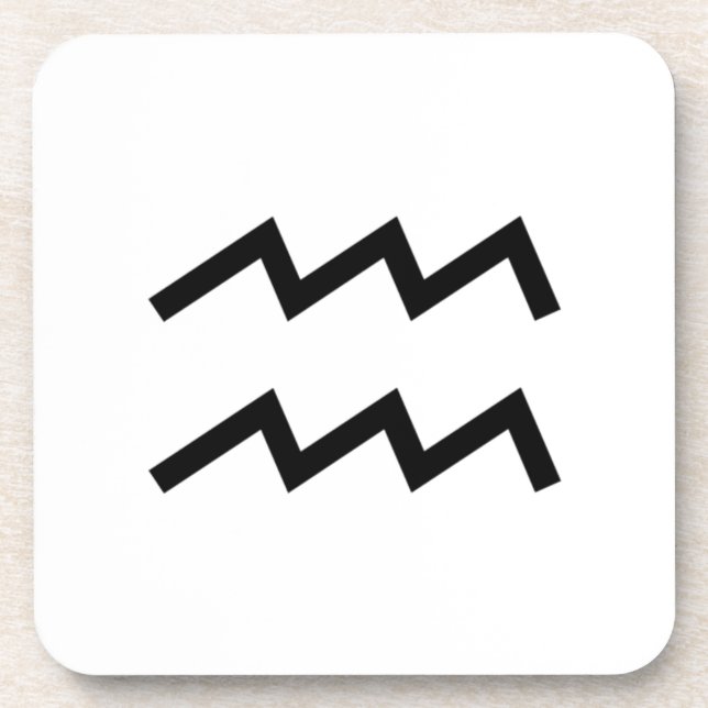 Aquarius Coaster (Front)