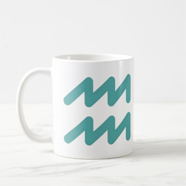 Aquarius Coffee Mug (Left)